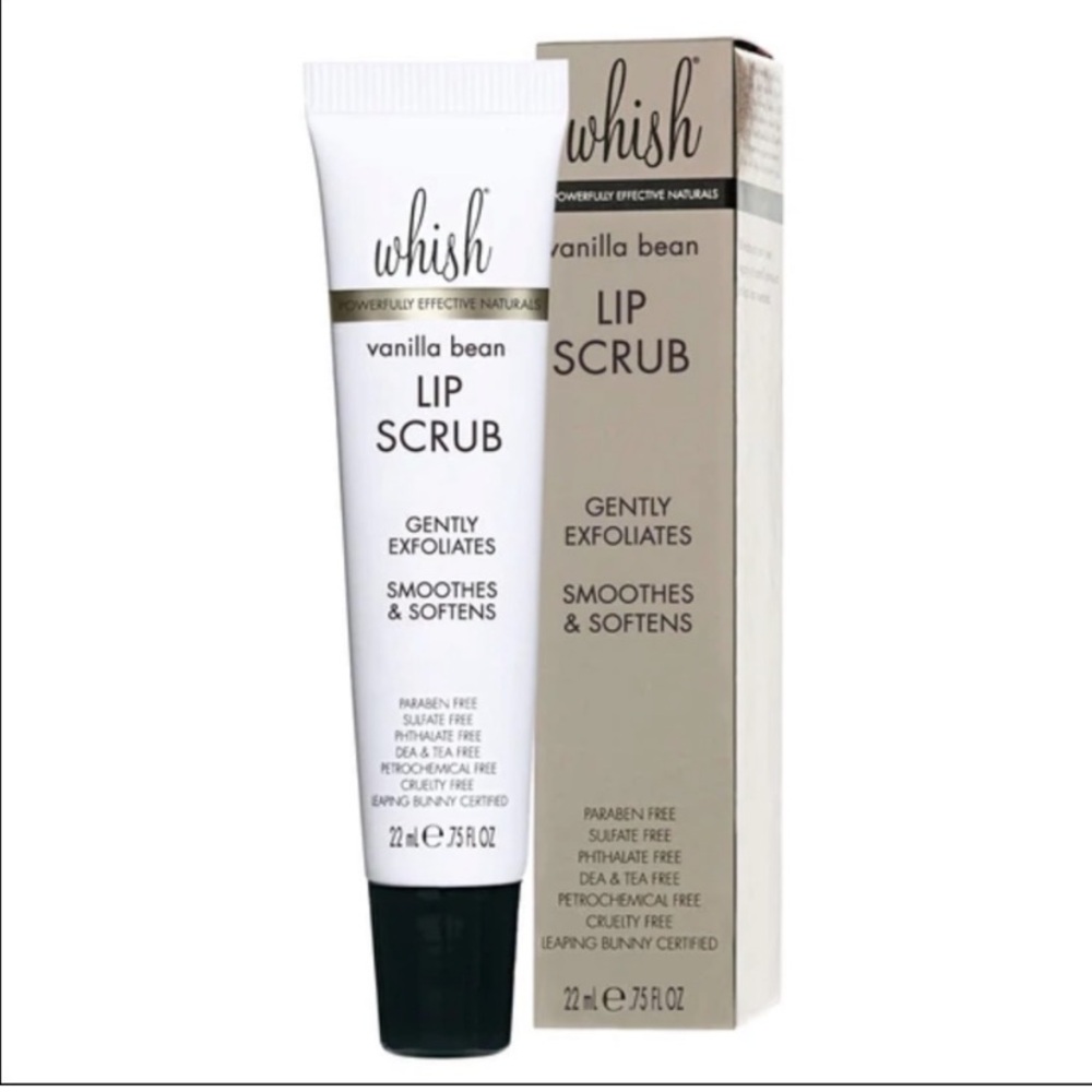 WHISH Vanilla Bean Lip Scrub (Brand New, never used)